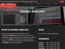 Tablet Screenshot of drankennauwelaerts.be